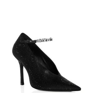 Alexander Wang Delphine Ankle Strap Pump Black